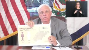 Justice continues to urge W.Va. residents to get vaccinated, defends recent vaccine exemption bill